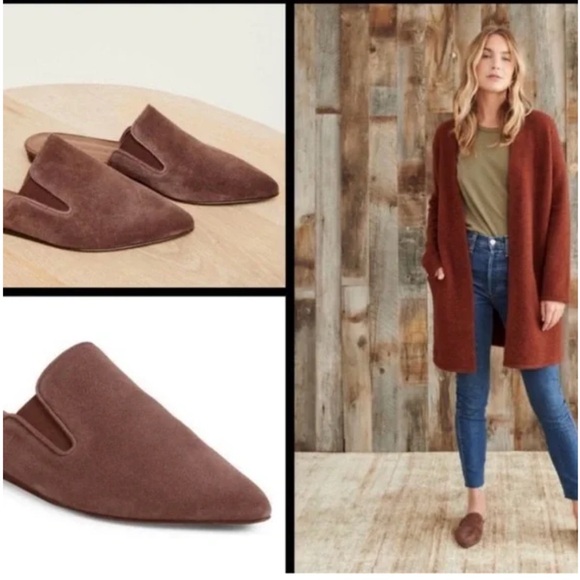 Jenni Kayne Shoes - Jenni Kayne Suede Mule ~Espresso Brown 37 EU 7 EUC